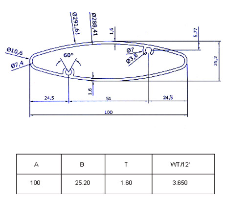 OVAL SECTION